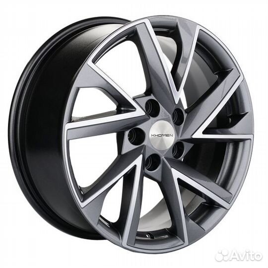 Khomen 1714 : 7x17 5*114,3 Et:45 Dia:66,1 Gray-FP