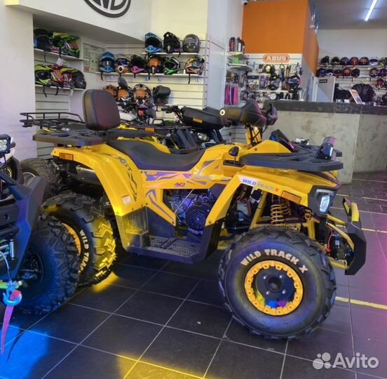 Квадроцикл Motoland wild track winch 200