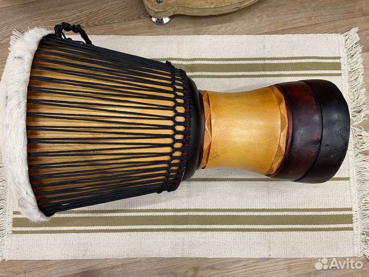 Настоящий басовый 13’ Джембе Кот-Д'Ивуар