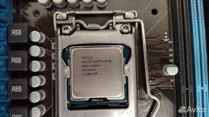Intel core i5 3570k + asus p8z77-v le plus