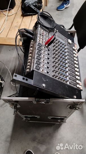 Рэкoвый кeйс (рэк, кофр) 15U на колeсaх с оборудов