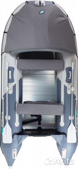 Лодка пвх Gladiator C330AL светло/темно-серый