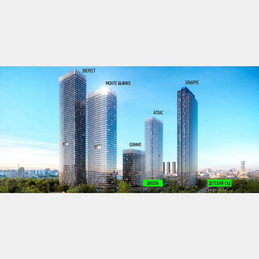 Квартира-студия, 33,4 м², 10/19 эт.