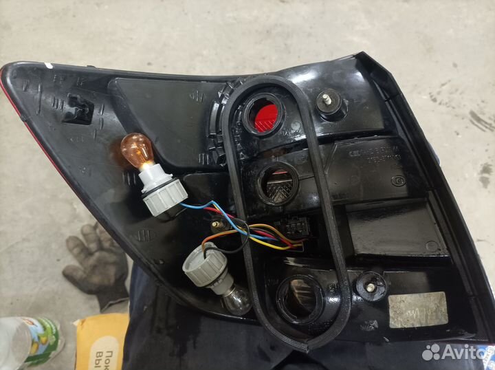 Задний фонарь на LADA Granta