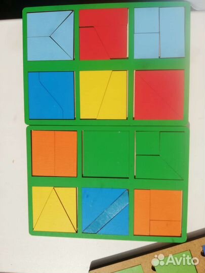 Квадраты никитина 1 уровень и игра