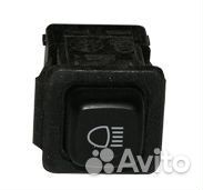 Выключатель кнопочный дальнего света 12V (4 контак