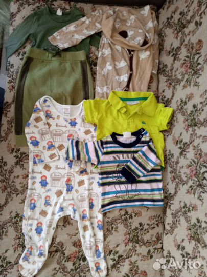 Детские вещи пакетом на мальчика