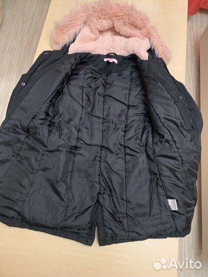 Пуховик детский + шапка