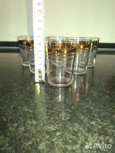 Хрустальные фужеры, рюмки