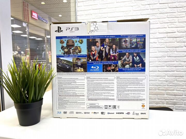 Sony PlayStatin 3 SS 500gb+игры