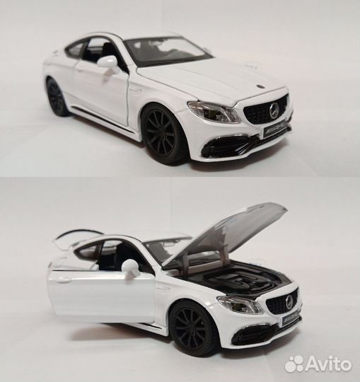 Новая металл модель Mercedes-AMG C63S 1:32