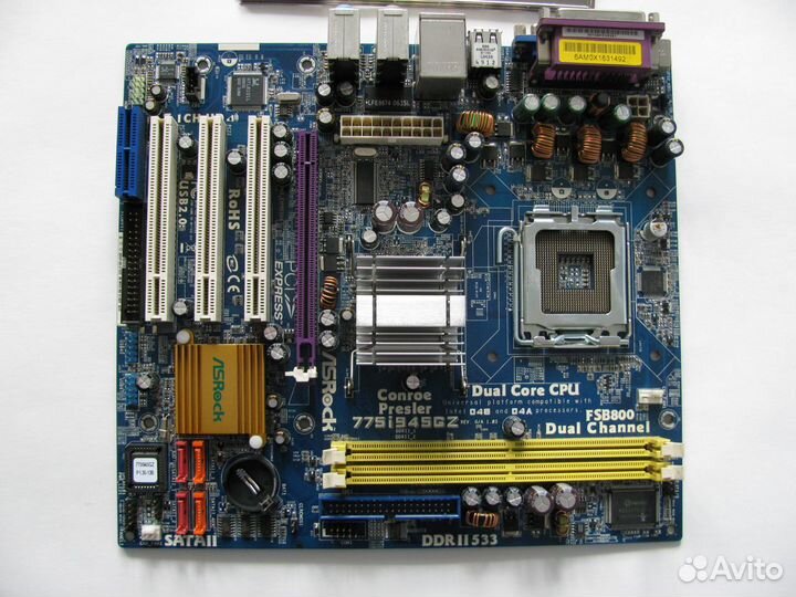 Материнские платы с процессорами Socket 775, AM2