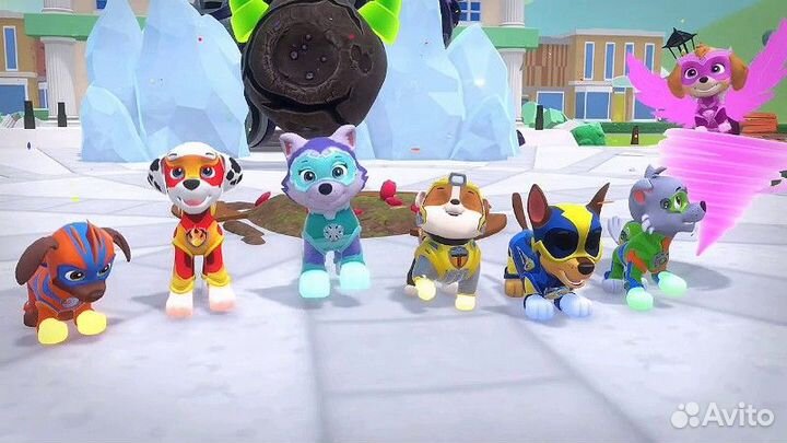 PAW Patrol Mighty Pups Save Adventure Bay Switch