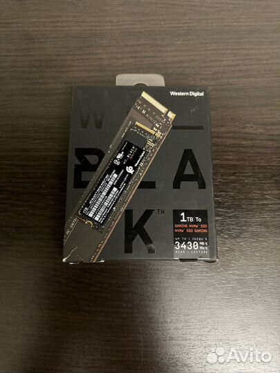 WD black SN750 1TB SSD