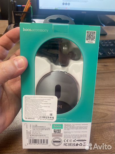 Держатель для телефона Hoco ca91 15W