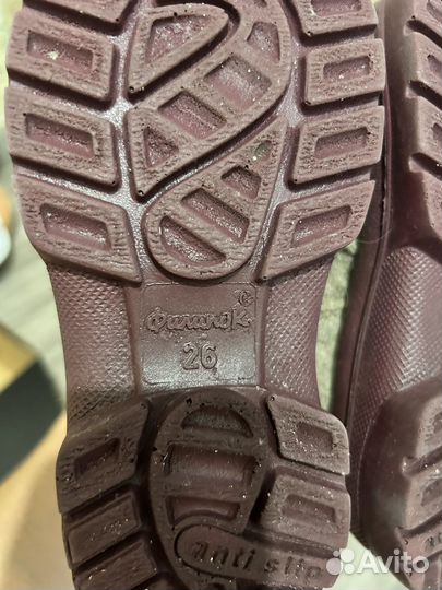 Сапоги валенки для девочки 26 размер