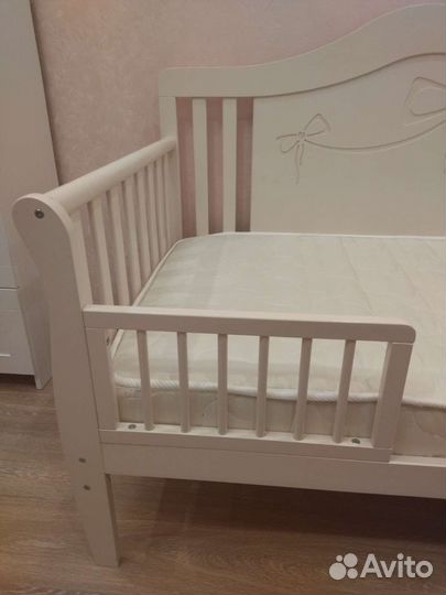 Детская кровать для девочек Giovanni + матрас