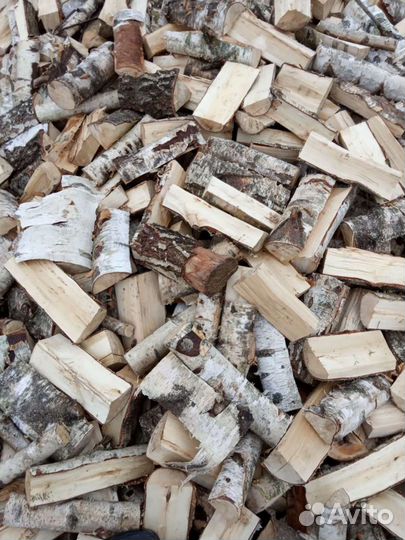 Дрова колотые,берёза,дуб, ясень