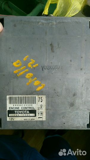 Эбу Corolla 120 1nz голова от 5ст механики