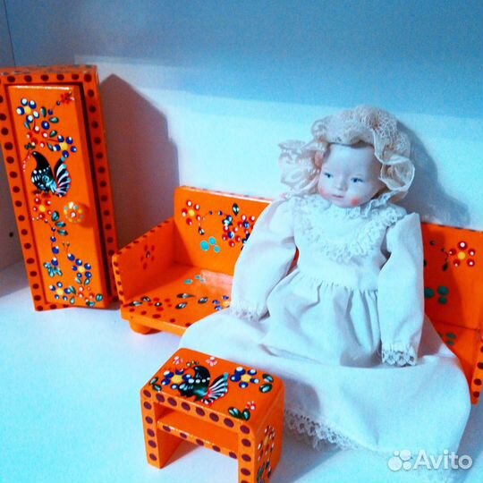Набор мебели, декоративный кукольный