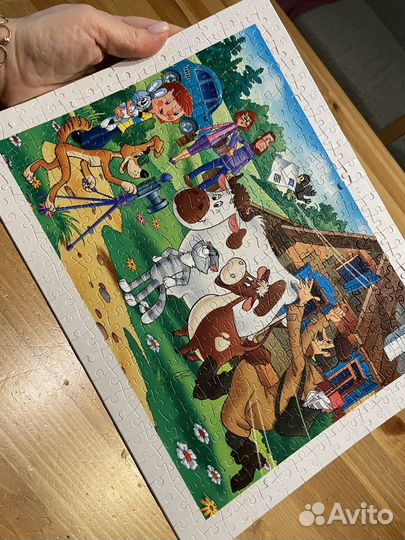 Пазл пластиковый Простоквашино 300 шт,308х238