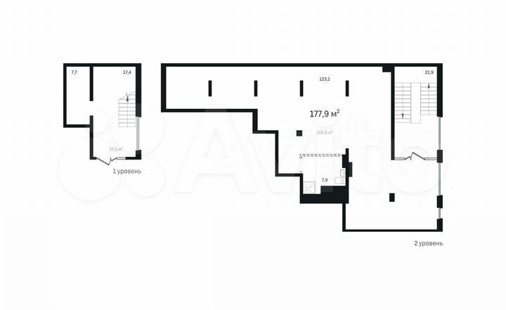 Продам торговое помещение, 177.92 м²