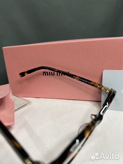 Очки Miu Miu леопардовые librarian core