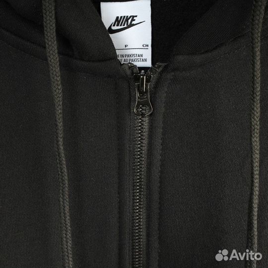 Зип худи nike оверсайз унисекс черное