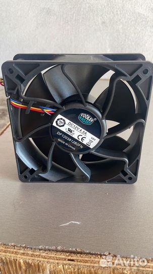Вентилятор для асика Cooler Master 120mm 4.5A 4pin