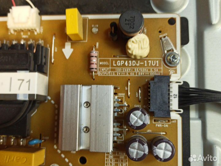 Разборка LG 43UK6200PLA. EAX67872805