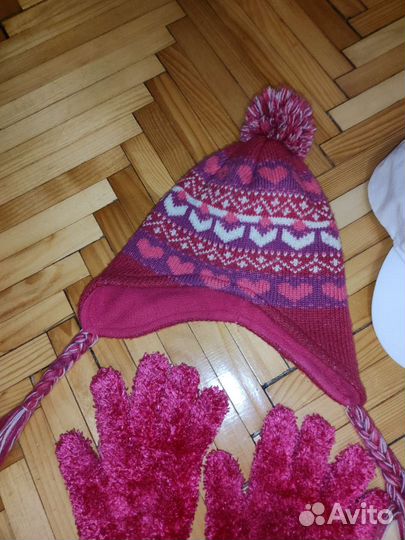 Шапка для девочки 50 - 52 размер