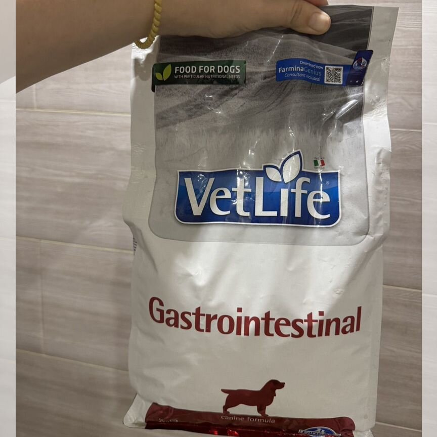 Farmina gastrointestinal vetlife корм для собак