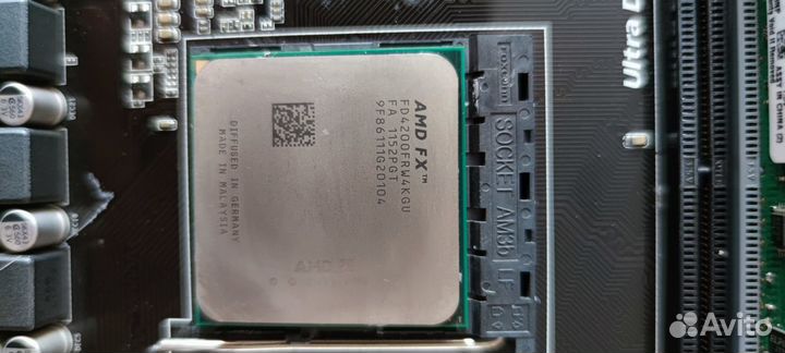 Сборка ga970-ds3p + fx4200 + 4Gb Kingston 1333Mhz