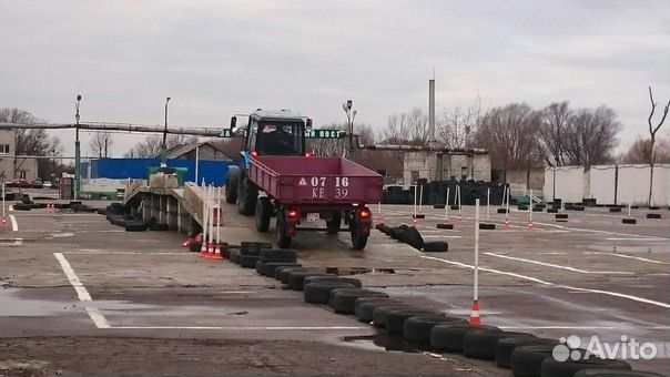 Обучение на трактор,погрузчик,экскаватор,бульдозер