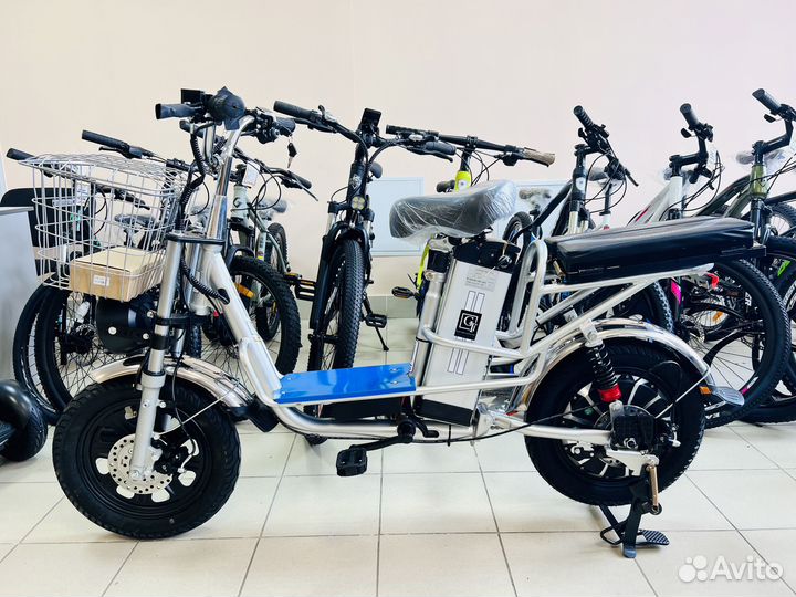 Электровелосипед колхозник 60v 500w 20аН (Новый)