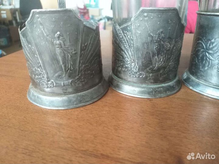 Подстаканник мельхиор