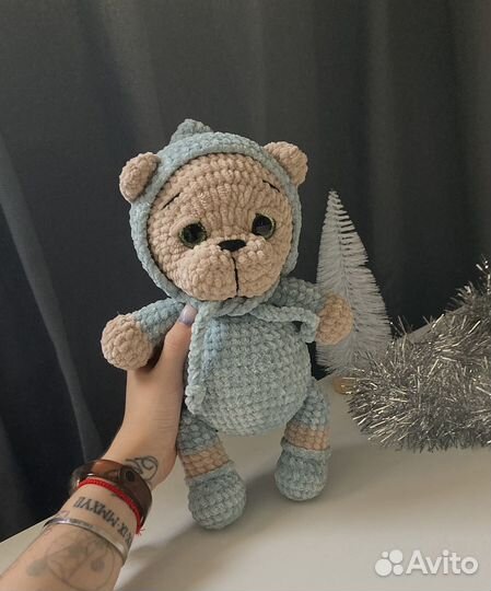Плюшевый мишка ручной работы