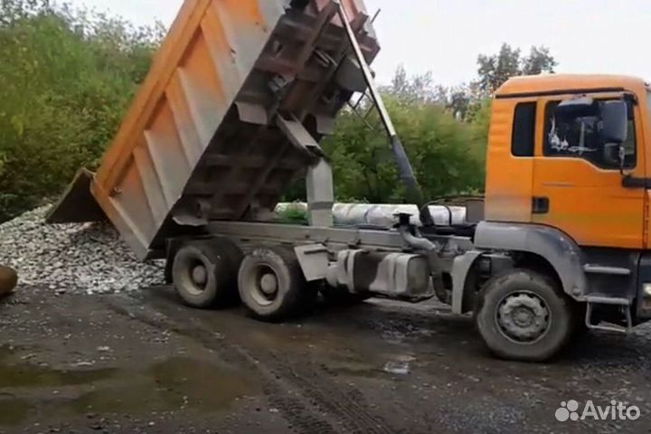 Щебень средний