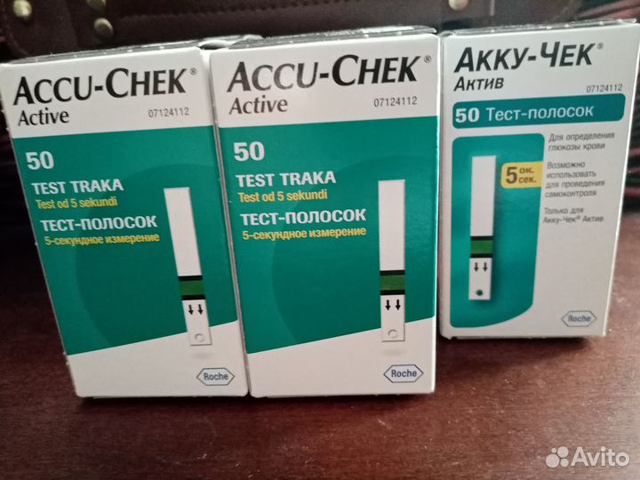 Тест полоски Акку-Чек Актив