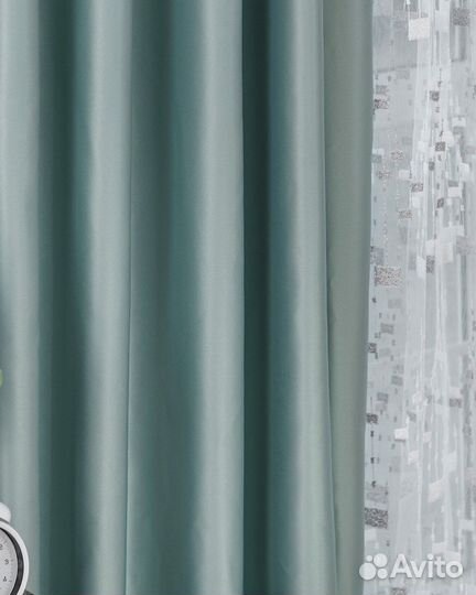 Комплект Шторы и Тюль Адора Топаз+Мона