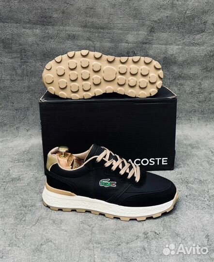 Кроссовки lacoste мужские натуральные