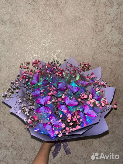 Букет из бабочек