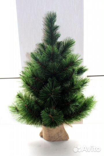Искусственная ель rocky mountain pine в мешочке 60