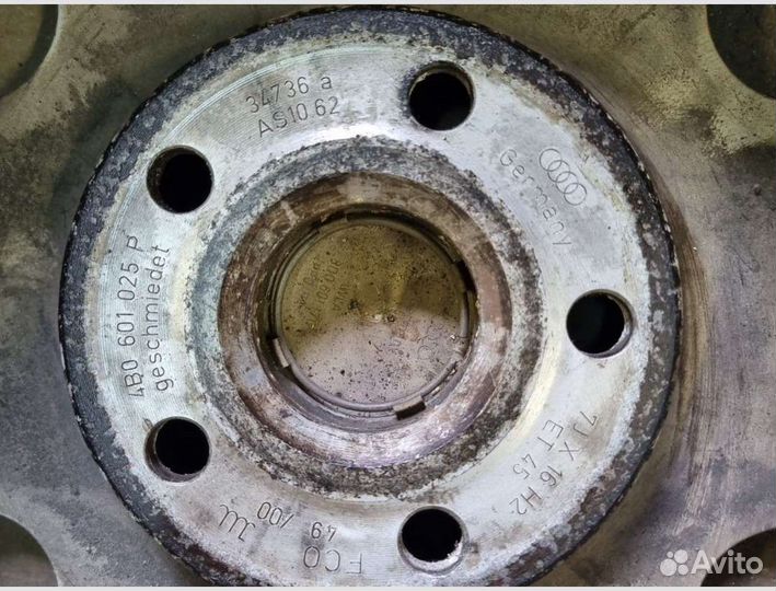 Литые диски r16 5x112 бу