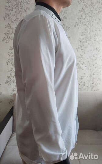 Шелковая рубашка мужская