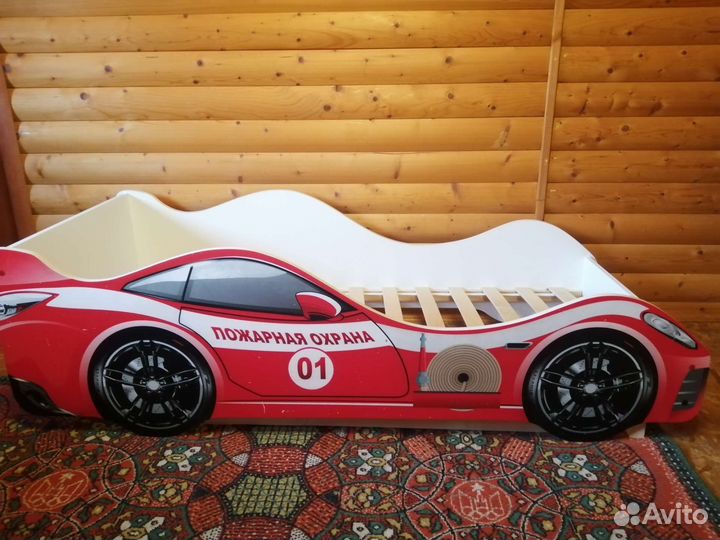 Детская кровать от 3 лет с матрасом бу