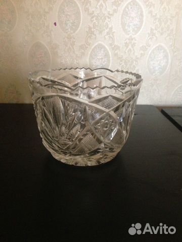 Хрустальная ваза Чехия 3