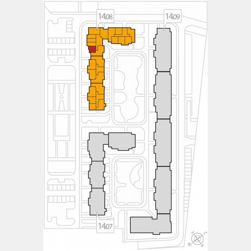 1-к. квартира, 36,9 м², 6/8 эт.