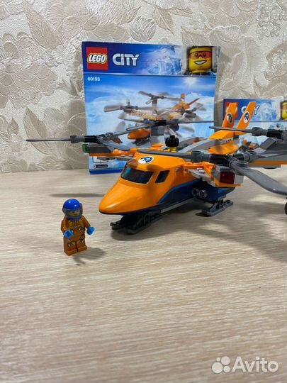 Lego City арктический вертолёт