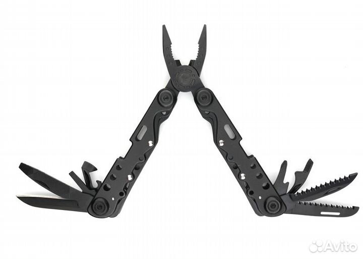 Мультитул Stinger, 105x40 мм, 13 функций, нержавею